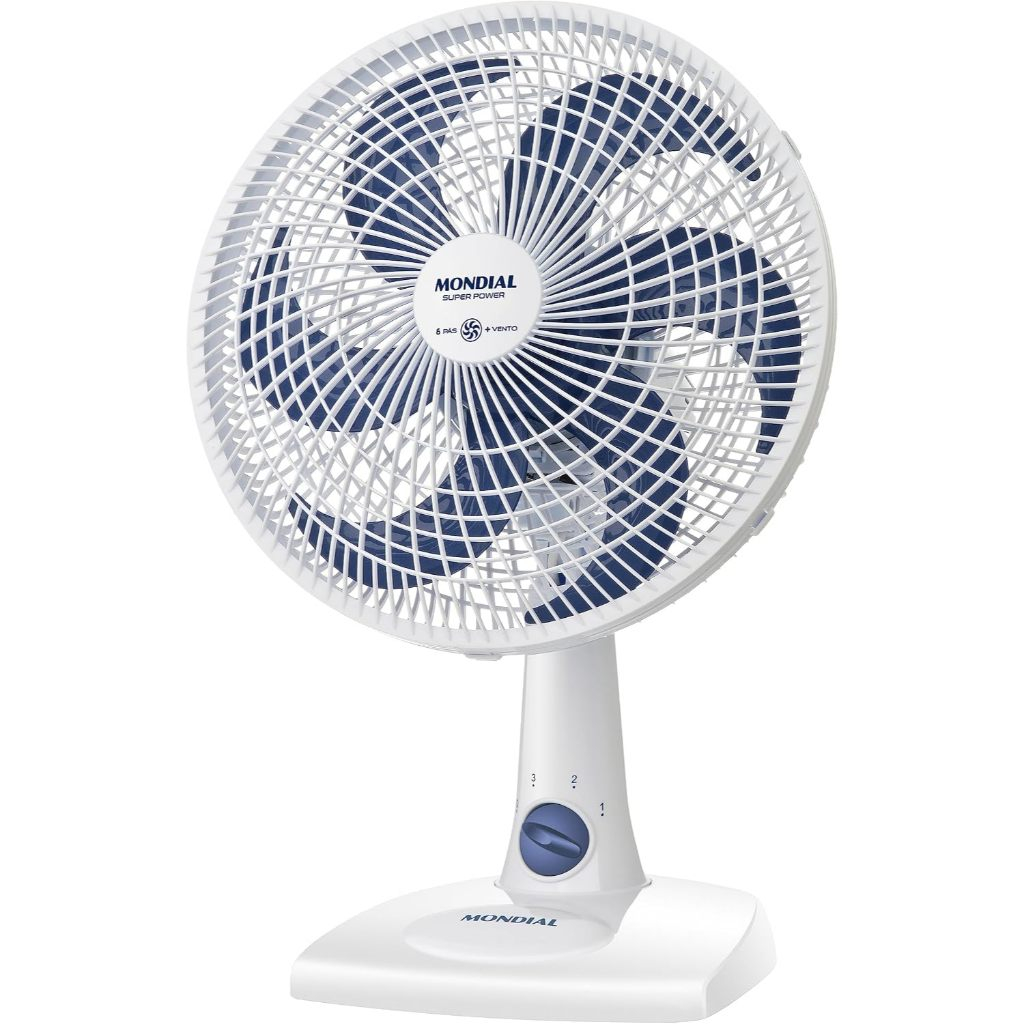 Ventilador de Mesa 30cm Super Power, Mondial, 60W - VSP-30-W - 220v