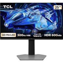 Monitor Gamer TCL 25" QD-Mini LED 300Hz 1ms 25G64