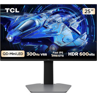 Monitor Gamer TCL 25" QD-Mini LED 300Hz 1ms 25G64