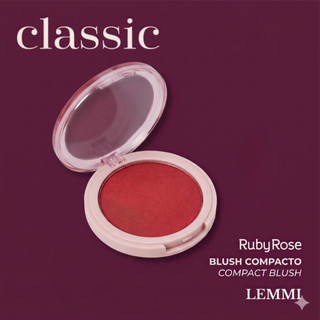 Blush Compacto Blush On Me Classic HBM11 - Ruby Rose