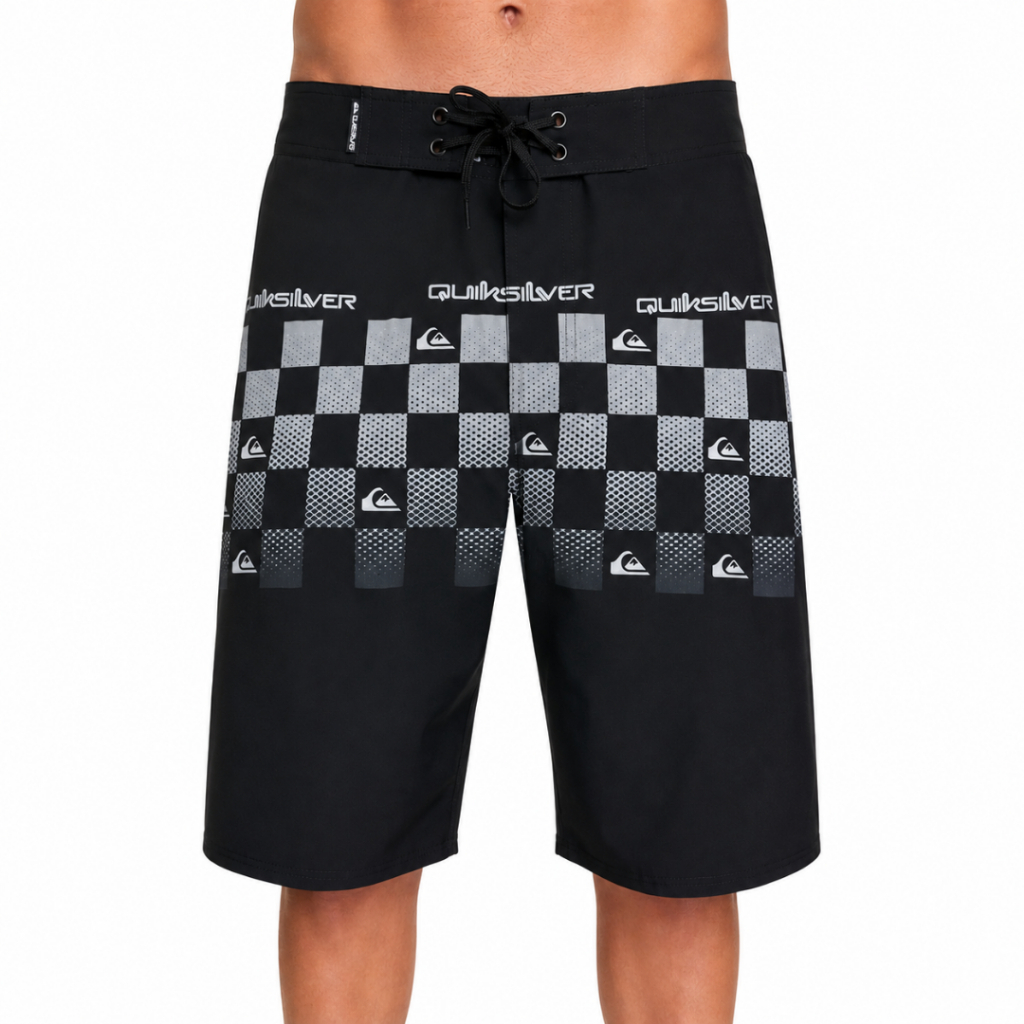 Bermuda Quiksilver Elastano Tactel Estampada Qualidade Premium Mod.63
