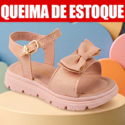 Sandalia Infantil Feminina Sandália infantil Menina Club Happy