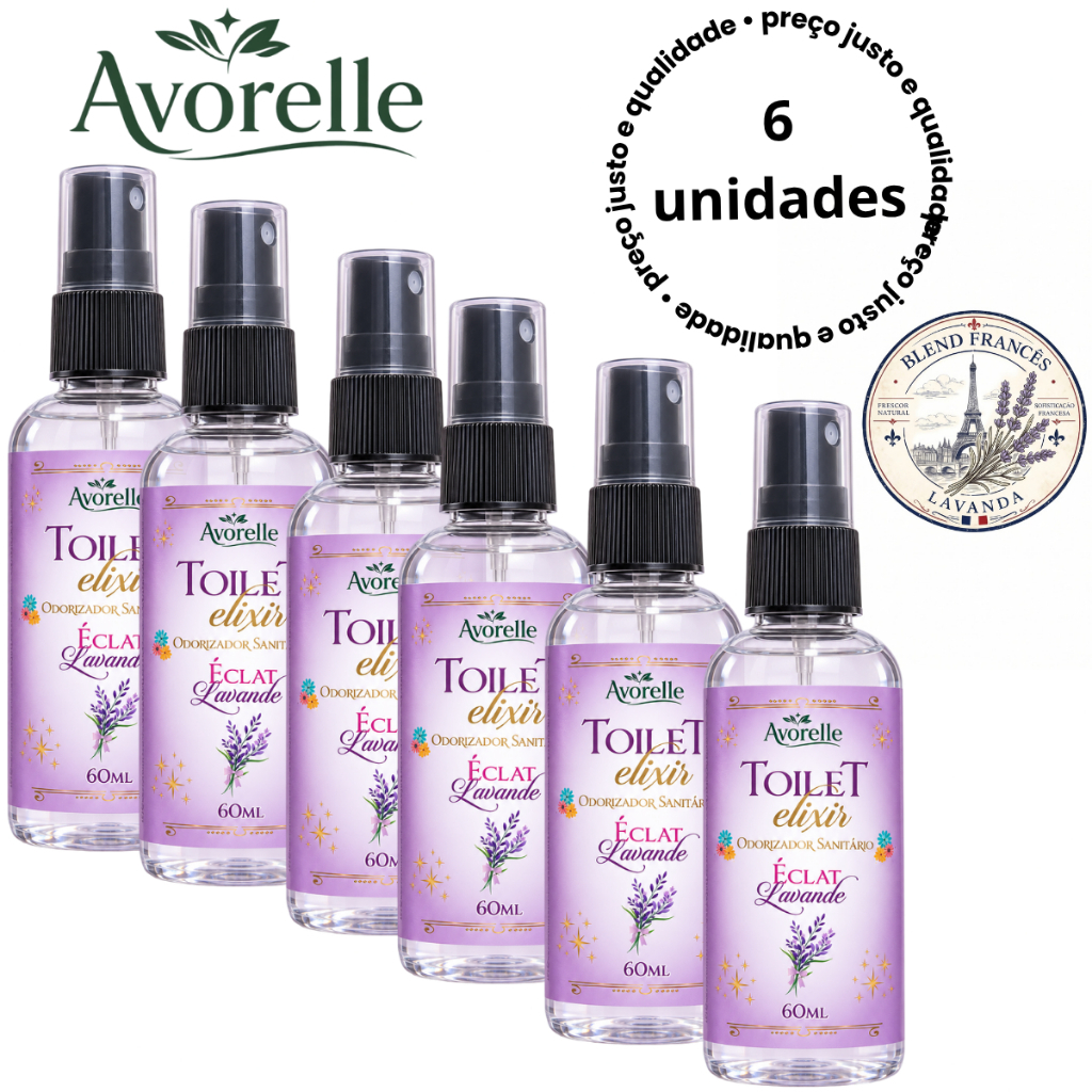 Bloqueador De Odores - Lavanda Francesa 60ml = Antes do Nº 2 - Avorelle