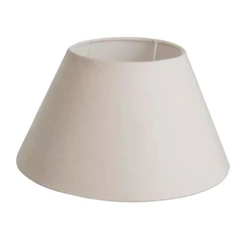 Cúpula para abajur luminaria 30x15x40cm Tecido Algodão Soquete Nacional e27 Ref 28