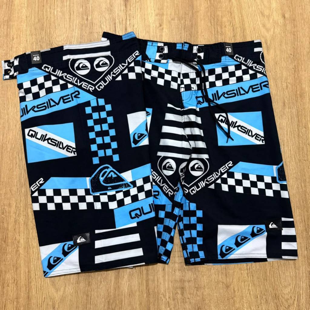 Bermuda Quiksilver Elastano Tactel Estampada Mod.51