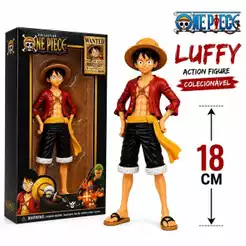 Boneco Luffy One Piece Original Monkey D Luffy Para Colecionador Action Figure