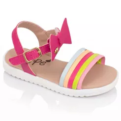 Sandália Infantil Menina Feminina Sandalinha Colorida
