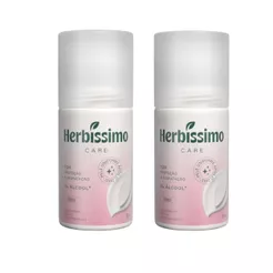 Kit Desodorante Roll-On Antitranspirante Herbíssimo Care Hibisco 50ml (2 unidades)