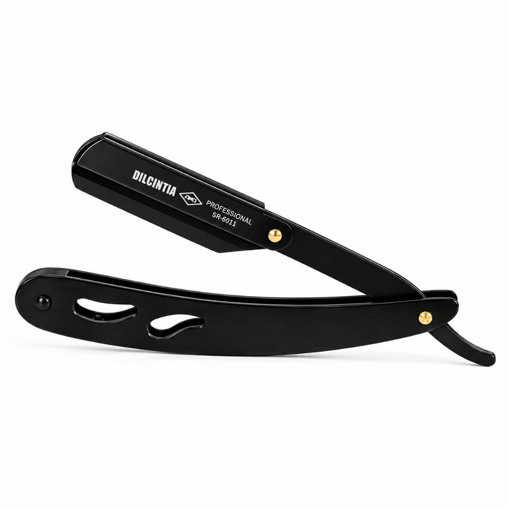 Navalhete Profissional DILCINTIA Preto Barbearia Premium