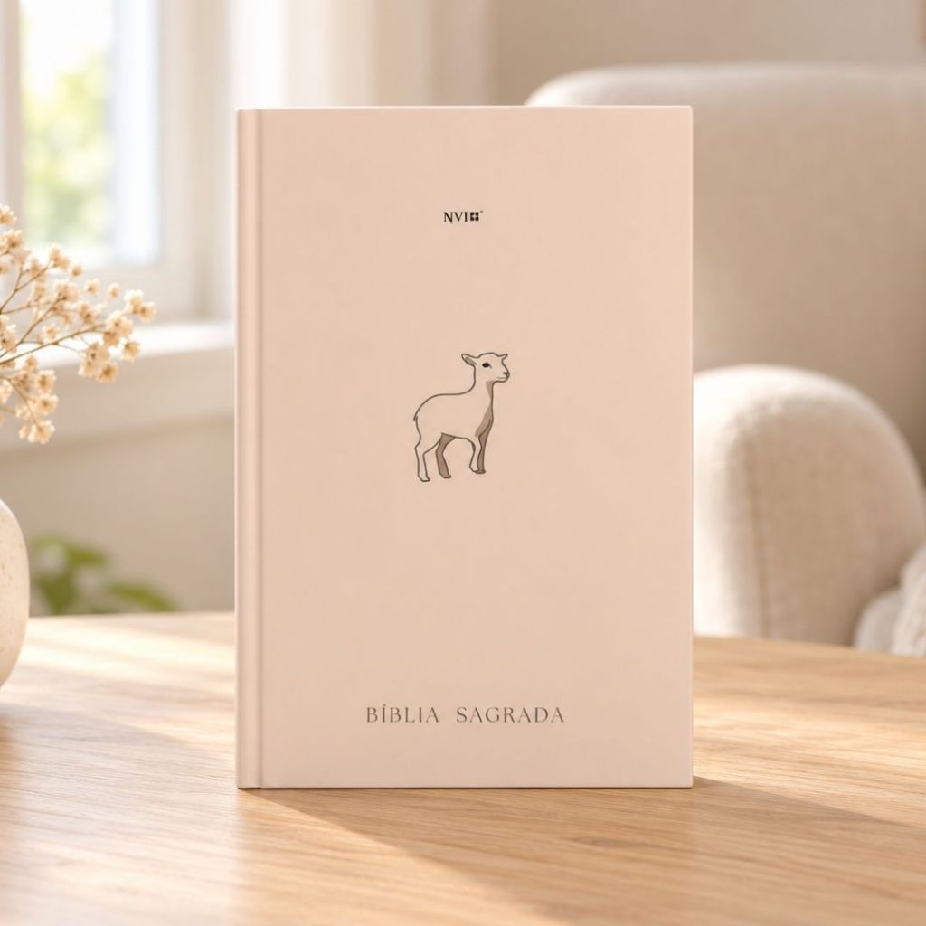 Bíblia Sagrada Slim | NVI | Capa Dura | Cordeiro de Deus · foto 2