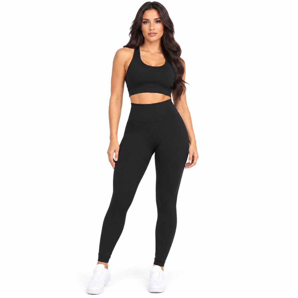 Legging Flanelada Grossa Calça Leg Peluciada Forrada Por Dentro Costura Reforçada Térmica