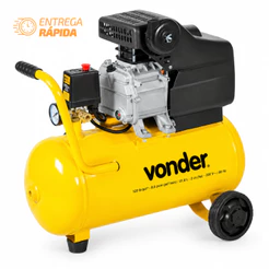 Motocompressor de Ar Compacto e Portátil 8,0 pcm 21,6 litros MCV216 Vonder