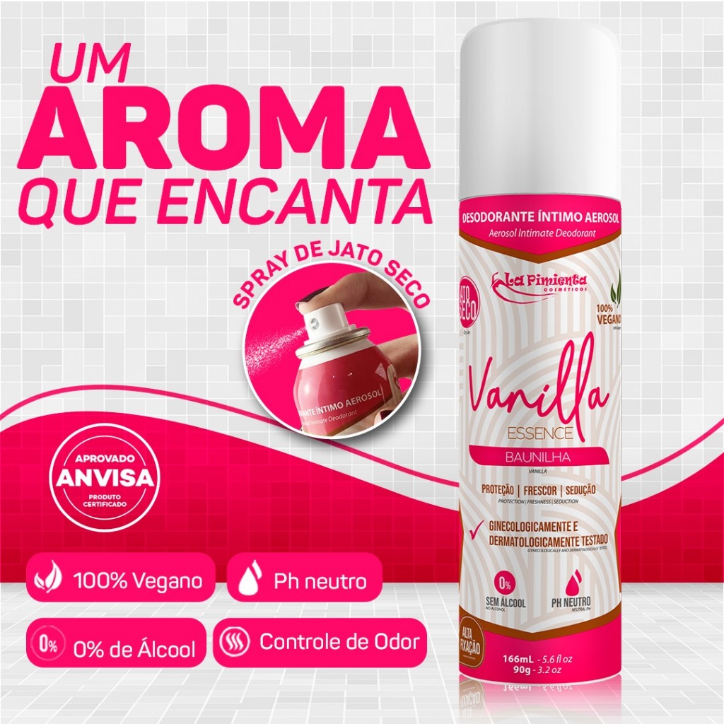 DESODORANTE ÍNTIMO EXCELENTE PARA DEIXAR SUA REGIÃO ÍNTIMA CHEIROSA