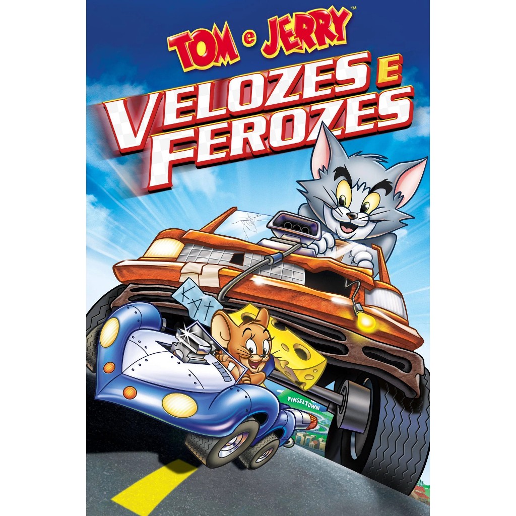 DVD Tom e Jerry: Velozes e Ferozes - 2005 - (Dual-Audio) - 1080p HD Por 25.99