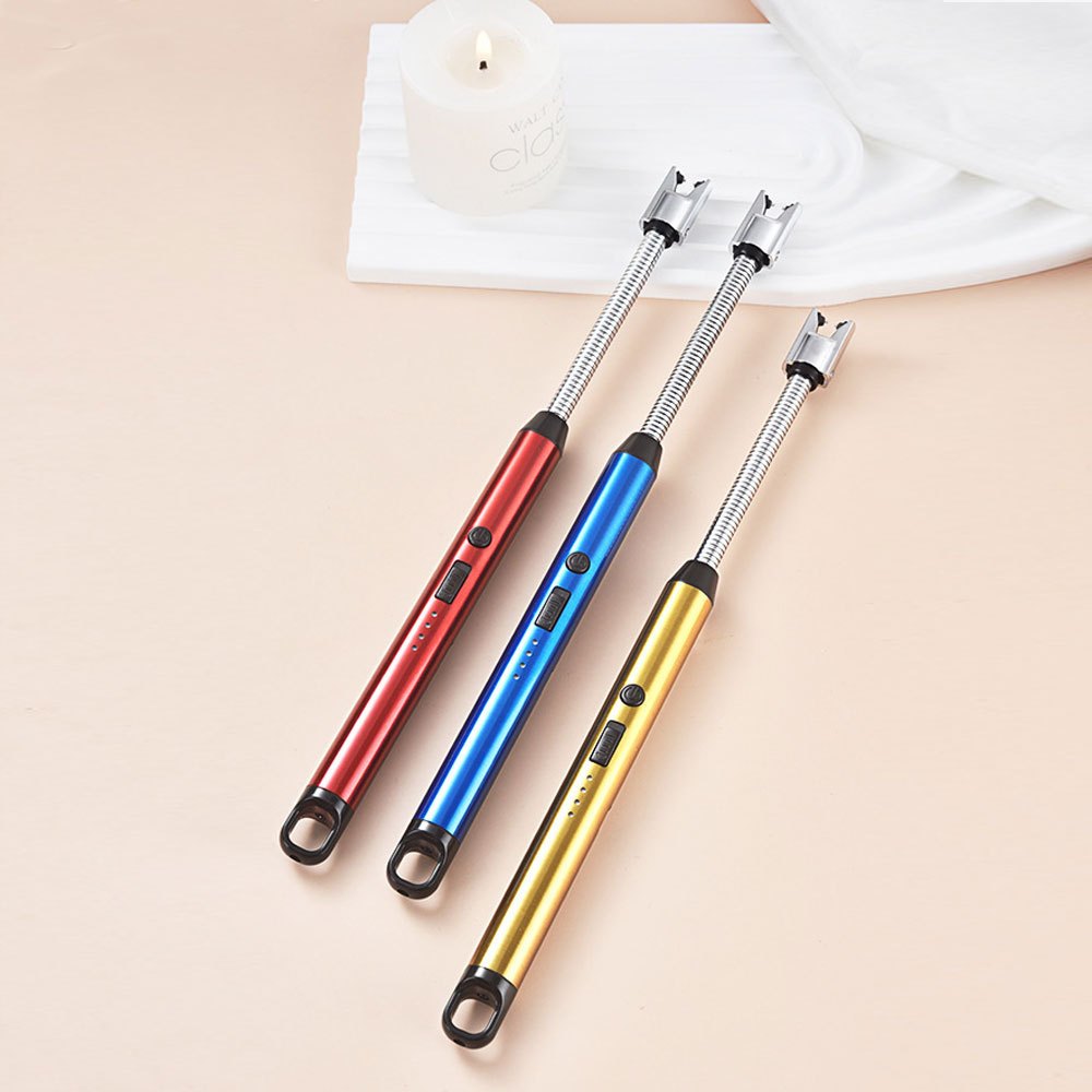 Acendedor De Fogão Isqueiro de Plasma Ecológico para Fogão Velas Camping Churrasqueira Lux...