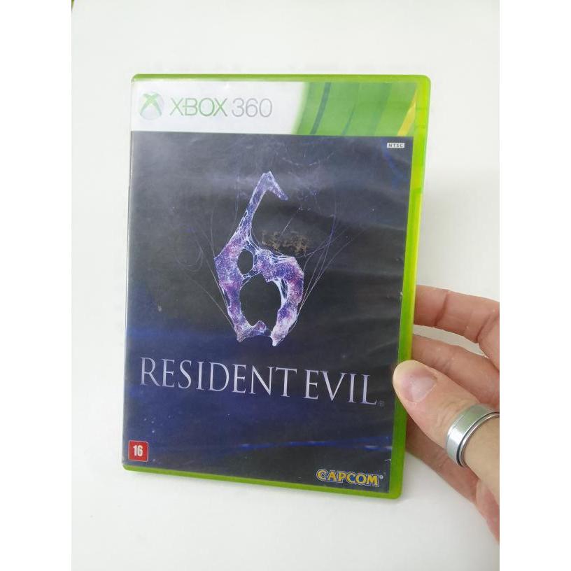 Jogo Resident Evil 6 Xbox360 Mídia Física