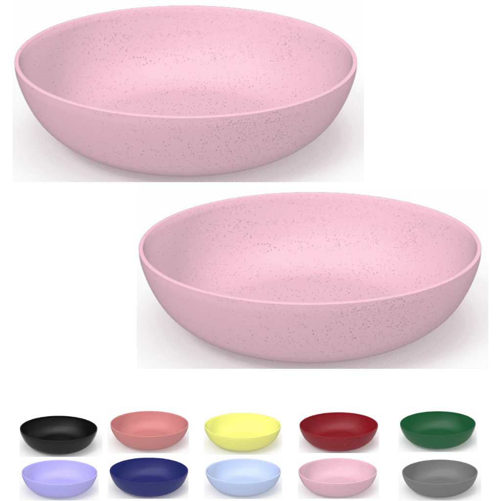 Kit pratos Fundos Resistente Variedade de cores Helsim