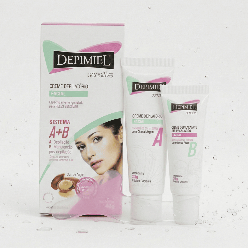 Creme Depilatório Facial Sensitive A+b Hidrata - Depimiel 45g