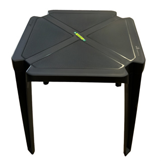 Mesa Quadrada De Plástico Monobloco Para Lazer Churrasco Truco Resistente Empilhavel em Oferta na Shopee