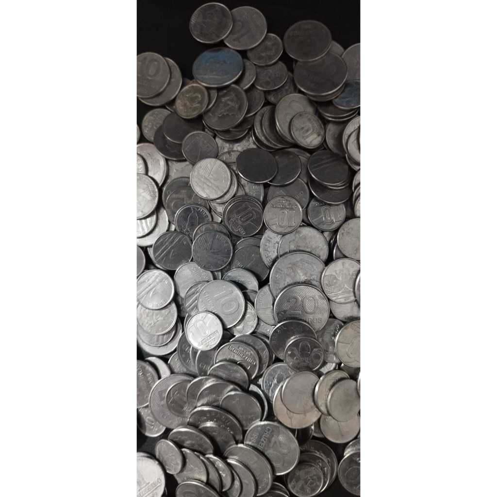 Cruzeiro - 350 Moedas antigas brasileiras + Ficha DDD
