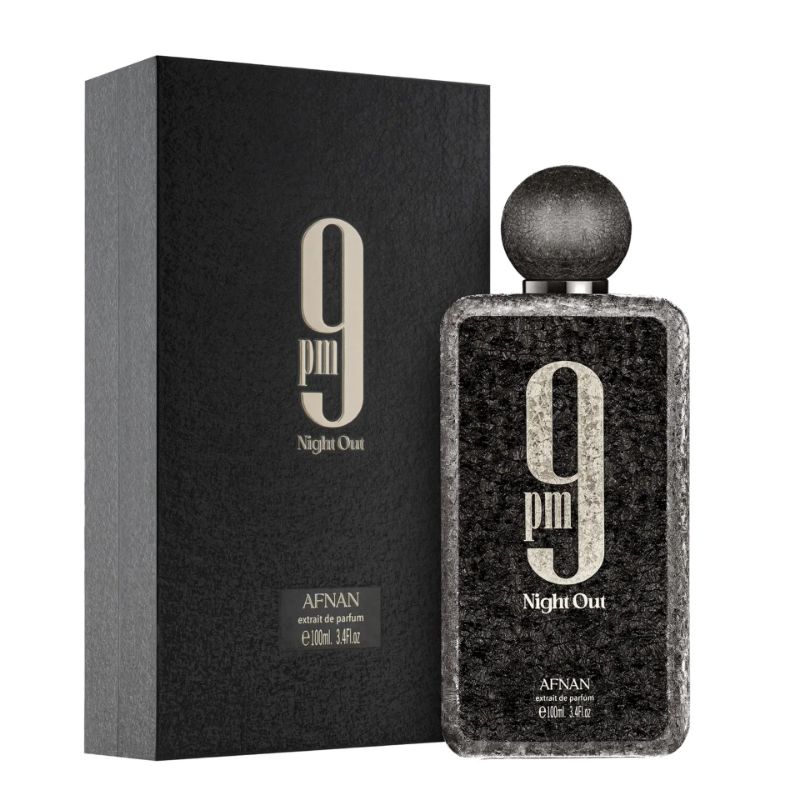 Perfume Árabe Afnan 9PM Night Out Extrait de Parfum – Perfume Unissex Original