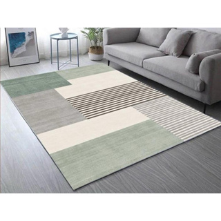 Tapete 2,00 M X 1,40 M Promoção Sala Quarto Escritório Antiderrapante Geométrico Quadriculado em Oferta na Shopee