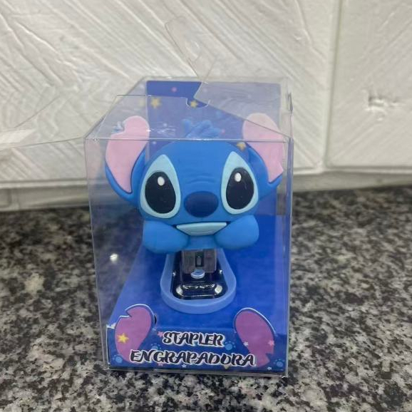 Grampeador de Personagem Stitch ou Hello Kitty Fofo Cute