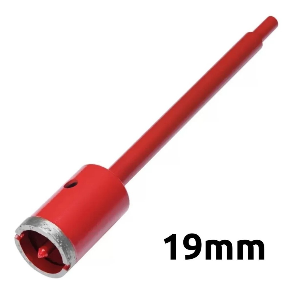 Serra Copo Diamantada com Haste 19 mm – Porcelanato, Pisos, Parede e Concreto em Oferta na Shopee
