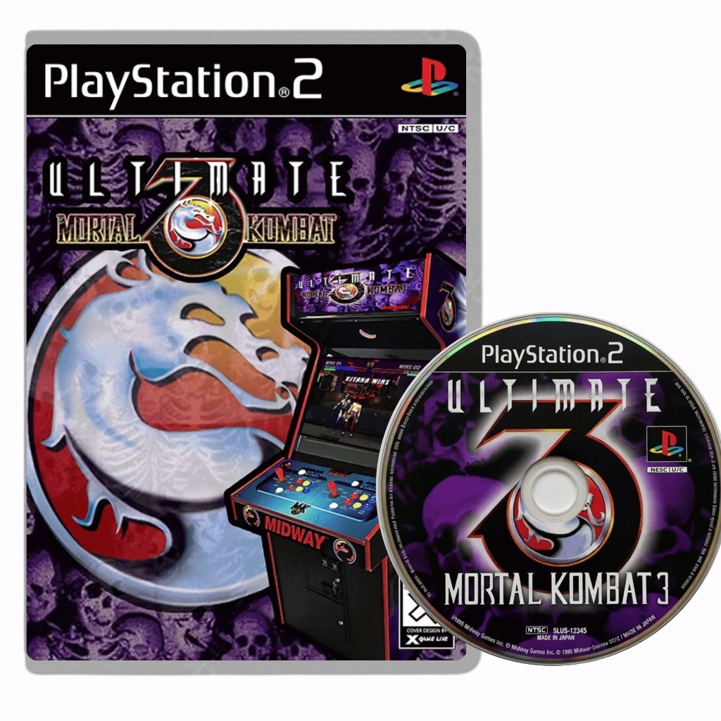 Ultimate Mortal Kombat 3 – PlayStation 2 (Mídia Física) ps2
