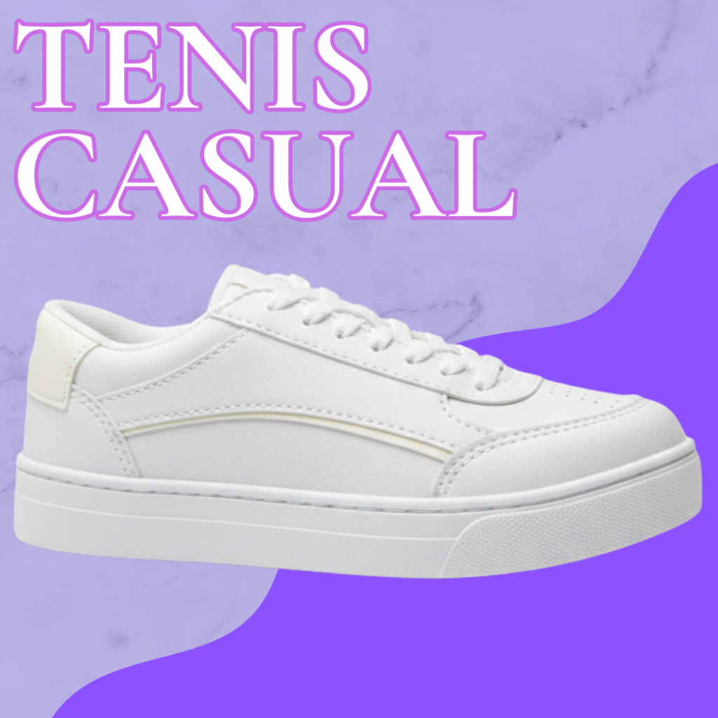 Tênis Feminino Esportivo Academia Caminhada Corrida Tênis Feminino Casual Branco