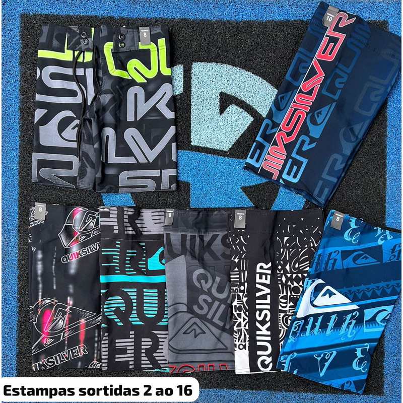 Kit com 2 bermuda /short elastano infantil e juvenil masculino pano molinho