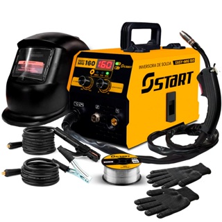 Máquina De Solda Inversora 220v Start Mig 160a 3 Em 1 Tig Com Máscara De Soldagem em Oferta na Shopee
