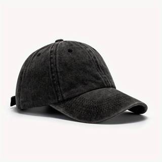 Boné Preto Aba Curva Vintage Made Baisebol Classic Unisex Ajustável em Oferta na Shopee