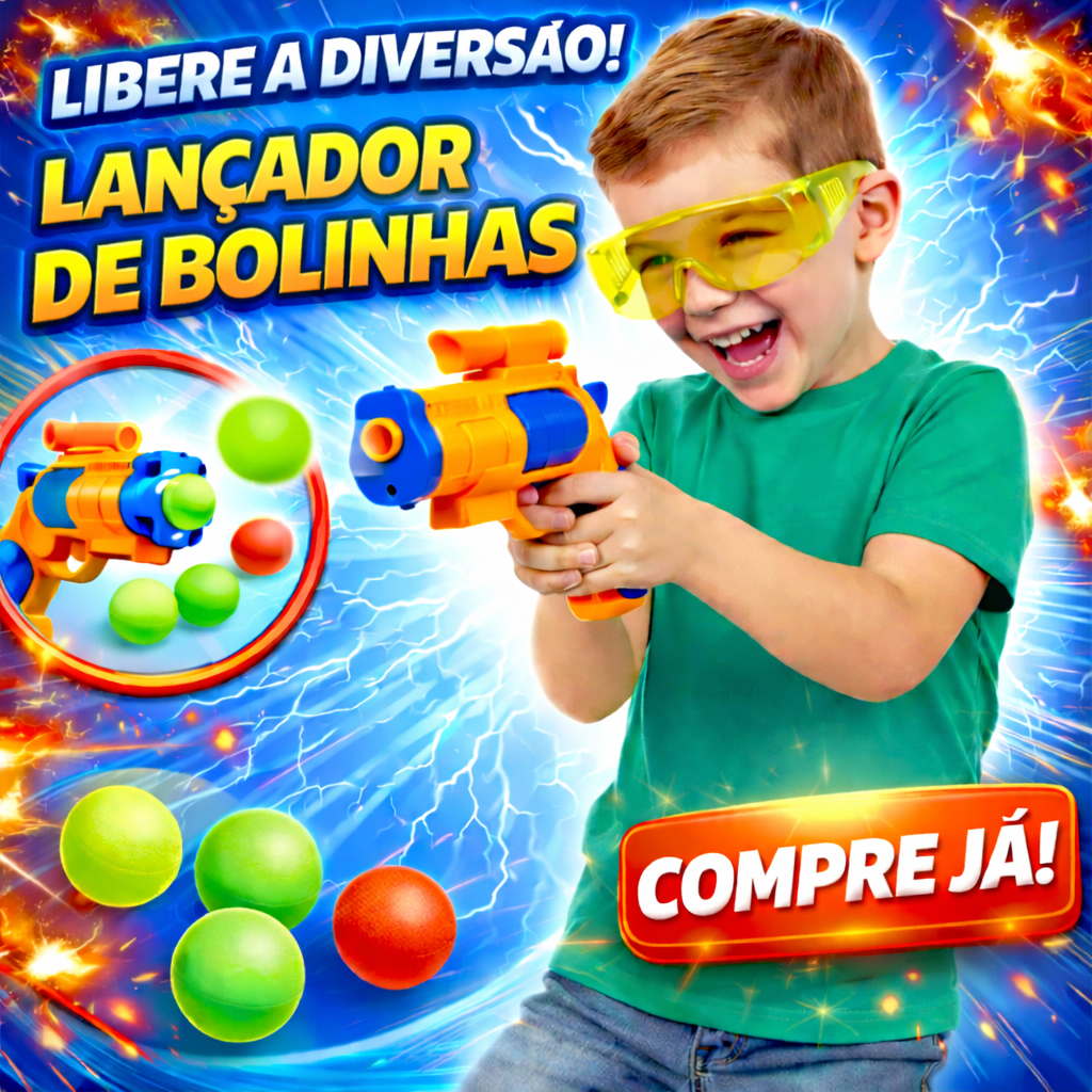 Arminha De Bolinha Brinquedo Infantil Plástico Ideal Para Crianças e Adolescentes
