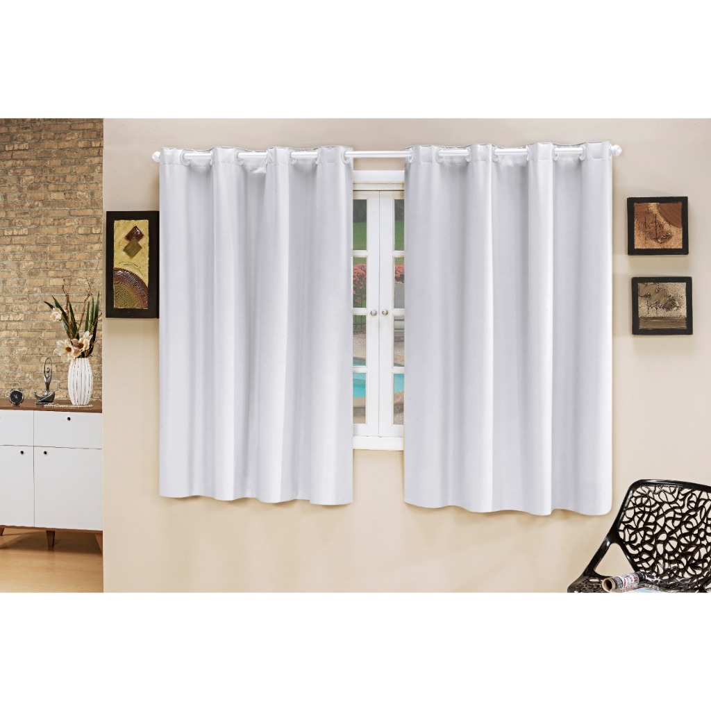 Cortina Blackout PVC LISA 100%  Veda a Luz 2,20X1,30 ilhos Anti Luz Pronta Entrega Varias Cores