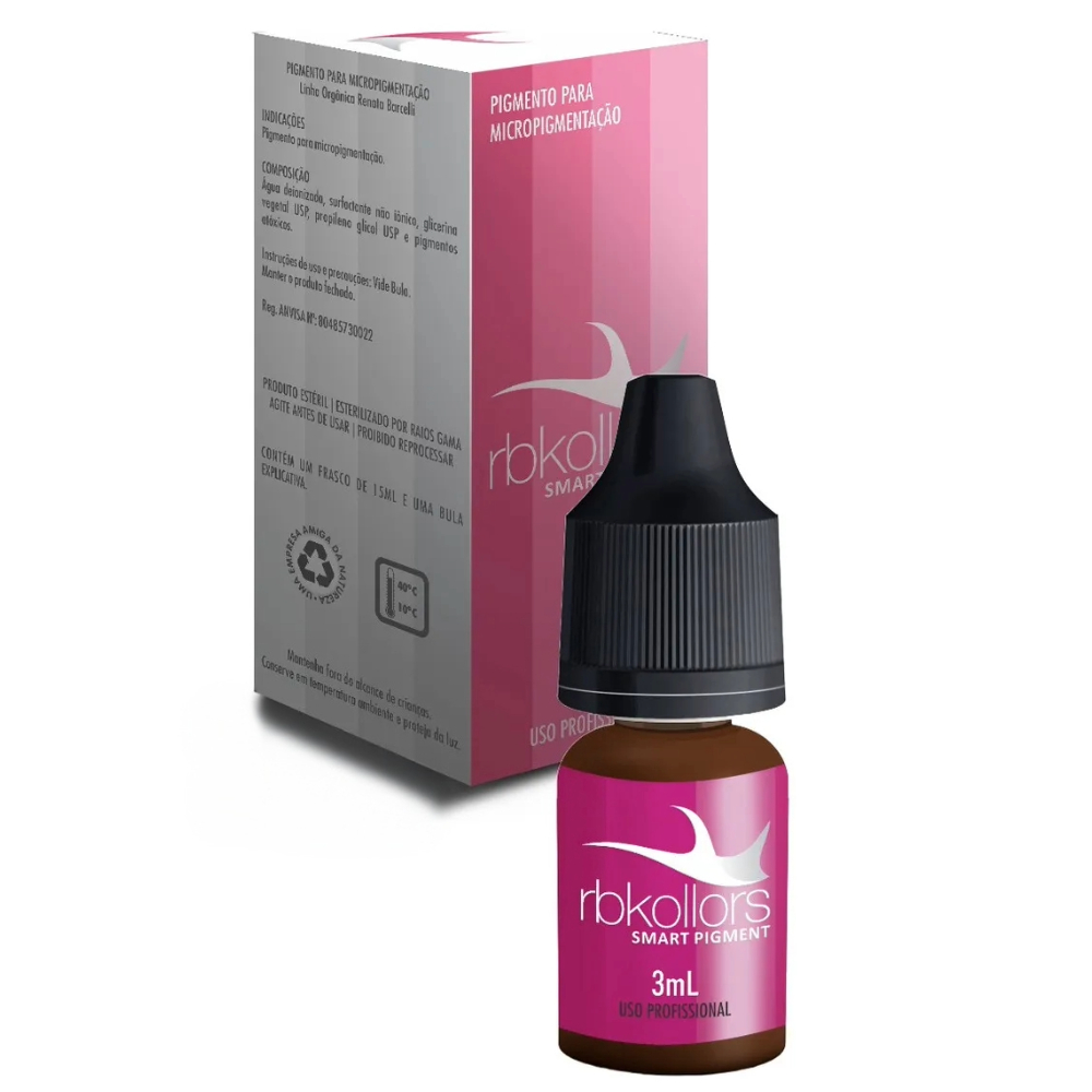 Pigmento Rbkollors Orgânico 3ml