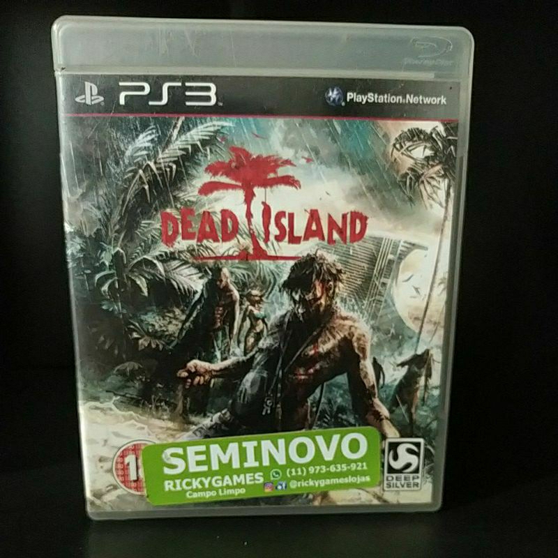 Jogo Dead Island - Original para Playstation 3 ( usado )