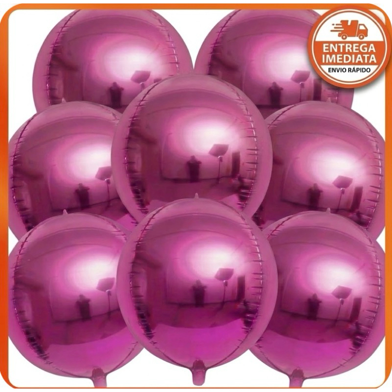 20 Balão Orbz Globo Esfera 4D 22 Polegadas Festa Decoração C90246 em Oferta na Shopee