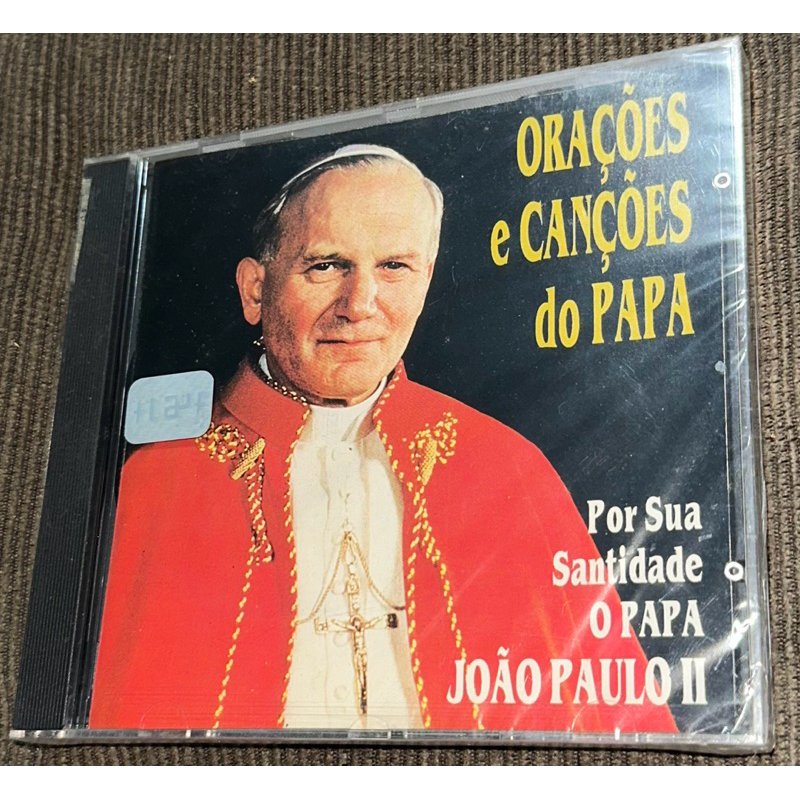 CD Orações e Canções do Papa Por Sua Santidade O Papa João Paulo 2 original lacrado 1092