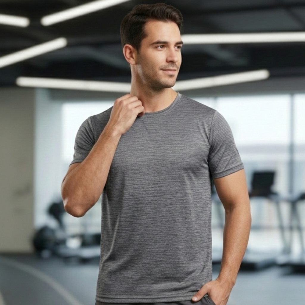 Camiseta Dry Fit Masculina Treino Corrida Academia Esportes
