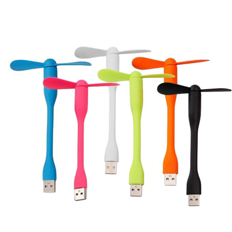 Mini Ventilador Usb Flexível Dobrável Portatil Usb