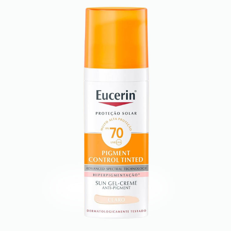 Eucerin Sun Pigment Control T. Claro FPS 70 Protetor 50ml em Oferta na Shopee