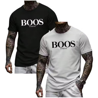 KIT Conjunto 2 Camisetas Masculina Bo...os 100% Algodao Camisa Gola Redonda Malha Premium | Plus Size P ao G4 em Oferta na Shopee