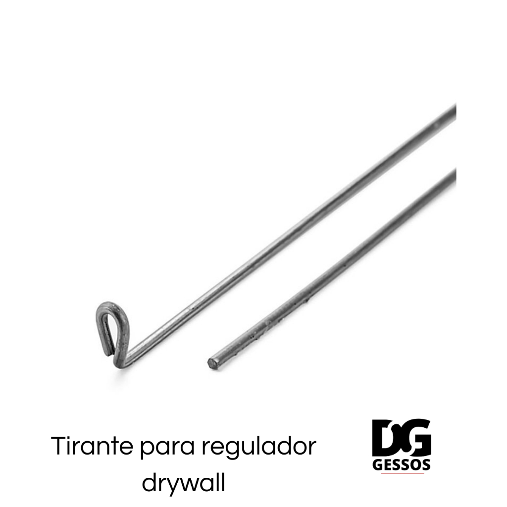 Tirante para Drywall 50cm – Suporte para Forro de Gesso / Estrutura de Drywall