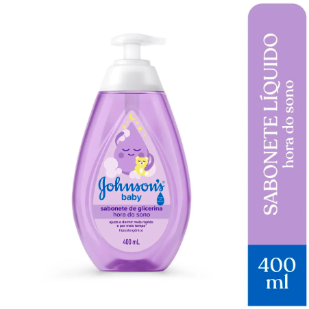 Johnson's Baby Hora do Sono - Sabonete Líquido 400ml — imagem 2 de 2