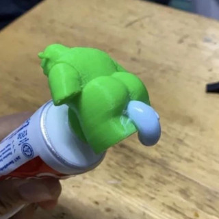 Tampa De Pasta de Dente Dosadora Divertida Shrek