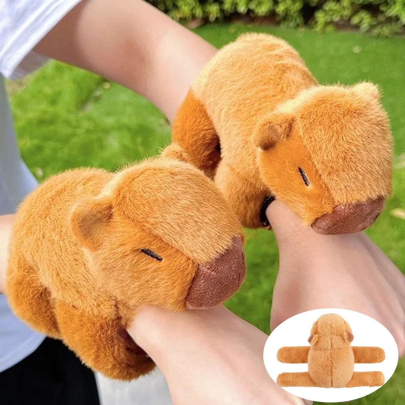 Brinquedos De Pelúcia De Lontra Capivara Macios Fofinhos E Com Bordados Requintados Adequados Para Crianças E Adultos em Oferta na Shopee
