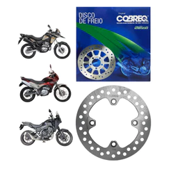 Disco de Freio Traseiro Honda Nx 400 Falcon 1999 2000 2001 2002 2003 2004 2005 2006 2007 2008 Cobreq