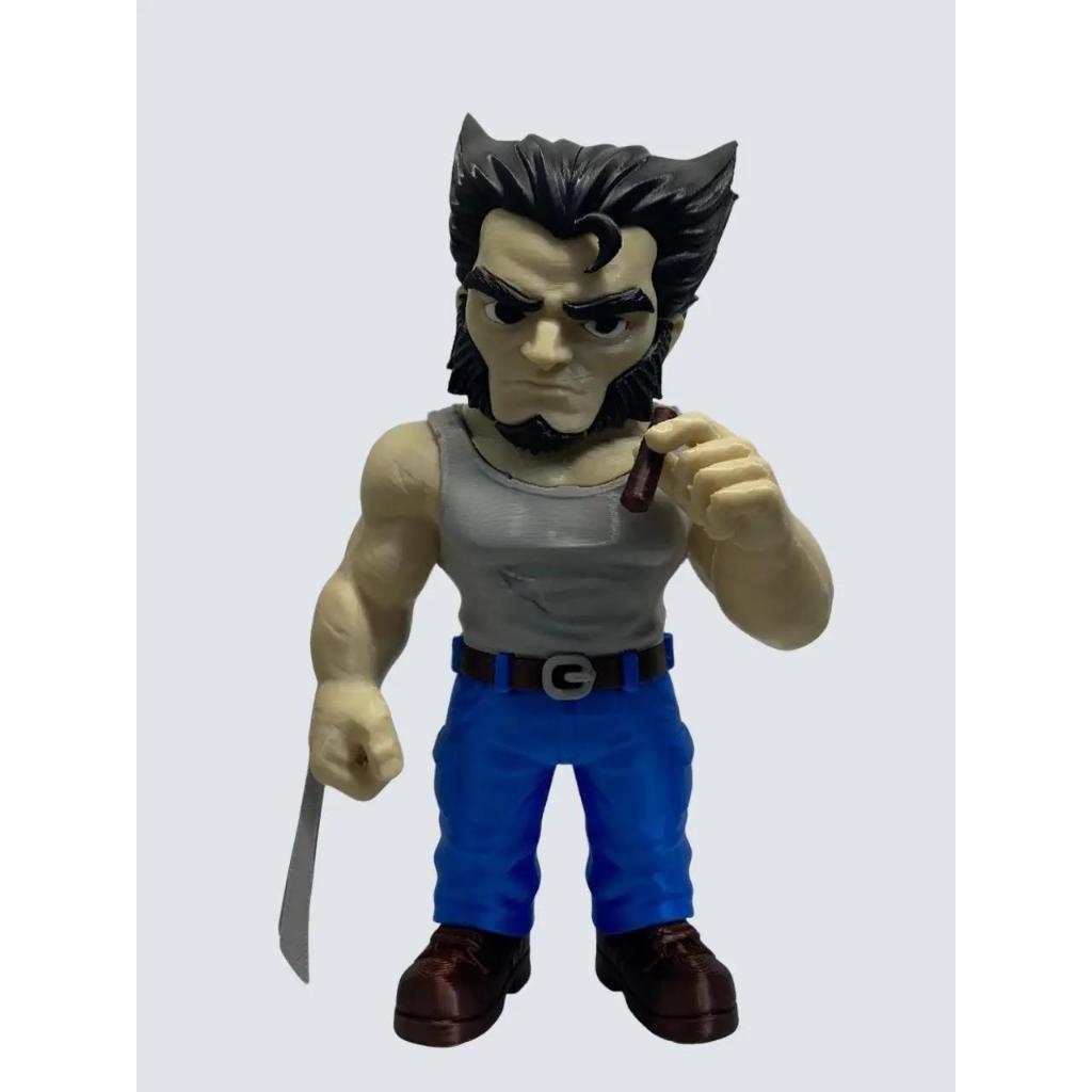Boneco Wolverine Logan 18cm Action Figure X-Men Colecionável Detalhado Presente Fãs Marvel