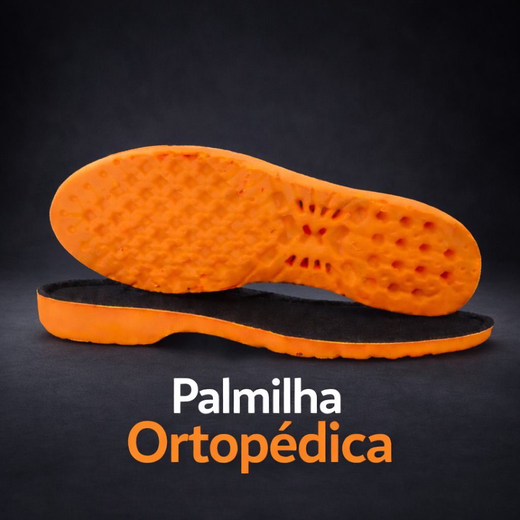 Palmilha em Gel PU 1 Par Ortopédica Anatômica Extra Macia Anti Impacto para Coturnos e Botas em Oferta na Shopee